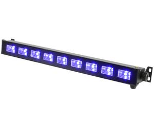 QTX UVB-9 ULTRAVIOLET 3W HIGH OUTPUT LED LIGHT BAR IDEAL FOR VENUES/EVENTS/STAGE