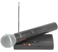 QTX Single VHF Wireless Radio Microphone System 50M Range 174.5Mhz Mic