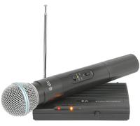 QTX VH45B VHF Wireless Microphone Handheld Radio 174.50 Compact DJ Disco Karaoke