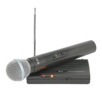 QTX Single VHF Wireless Radio Microphone System 50M Range 174.5Mhz Mic