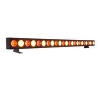 QTX Wash & Beam 24 x 3W LED Batten Light Bar RGB DMX DJ Disco Stage Party