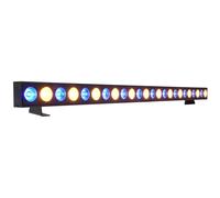 QTX Wash & Beam 24 x 3w LED Batten Wash Bar RGB DMX DJ Disco