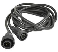 QTX Weatherproof DMX Extension Lead for HIPAR-100 PAR Can - 3-Pin IP65 Outdoor Stage & Event Lighting Cable, Flexible Indoor/Outdoor Use 3 Metre DMX Extension Lead