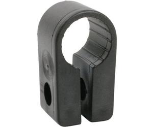 Qty 100X 7.6mm Black Cable Cleat Clip Size 3 Swa Armoured Screw Fixing P