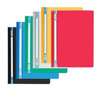 Qty 12 A4 Quality Project Presentation Document Report Files Folders-0.15mm Glassy/Matt Finish Folders (Mix Random)