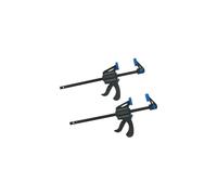 QTY 2 150mm Single Handed Quick Release Trigger G Clamps Spreader