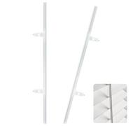 Qty 20. Shutter Vane Repair Slider Connector, Shutter Tilt Rod Connectors Replacement for Blinds Plantation/Hunter Douglas Shutter Window Shutter Repair Parts (2 Connect 3.25" Center Spacing)