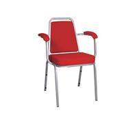 Qty 4 - Pasha Stacking Banquet Chair With Arms