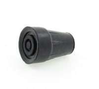 Qty 4Pcs 12mm (1/2") Small Black Trekking Pole Or Slim Cane Ferrules Tips Ends