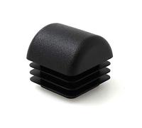 QTY: 4pcs 22mm (7/8") Square Tube Domed Ribbed Inserts End Caps Stoppers Plugs for Table Chair Furniture Legs by Lifeswonderful®