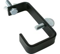 QTY 4x Black 50mm Steel Hook Lighting C/G Clamp Truss Bar Stage Bracket Lights