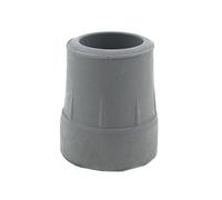 Qty: 8X 25mm 1" Heavy Duty Rubber Ferrules for Walking Frames - Grey - by Lifeswonderful®