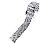 QTYQWC 20mm 22mm Quality Stainless Steel Watchband Replacement For IWC Mark18 Watch Strap