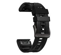 QTYQWC 22 26mm Sport Silicone Leather Watchbands Camouflage Strap For Fenix 7 7X 5 5X Plus 6 6X Pro 3HR MK2 Bracelets Smartwatch