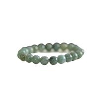 QTYQWC 8mm Jade Bracelet Crystal Jade Bracelet Green High End Creativity Bracelet