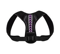 QTYQWC Adjustable Back Shoulder Posture Corrector Belt Clavicle Spine Support Reshape Your Body Home Office Sport Upper Back Neck Brace (Color : White, Size : XL-Weight (90-120KG))