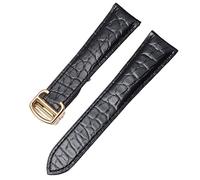 QTYQWC Alligator Genuine Leather Watch Strap For Solo Tank London Calibo Leather Watch Band Men And Women 16mm 18mm 20mm 22mm