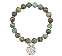 QTYQWC Bracelets Cherry Green Bracelet Women's Summer And Prosperous Career Transfer Beads Crystal Hand Earring