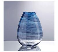 QTYQWC Creative Stained Glass Vase Desk Coffee Table Countertop Decoration Modern Living Room TV Cabinet Desktop Flower Arrangement Ornament Crafts (Size : A)