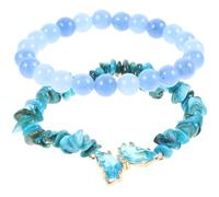 QTYQWC Girls Accessories Amethyst Bracelet Ladies Letter Beads Clay Beads For Women Beaded Necklace Natural Stone Purple necklace