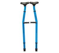 QTYQWC Heavy Medical Underarm Adult Crutches,Bold Design Crutch Walker with Height Adjustable,Super Load Bearing Aluminum Alloy,Gold Fashionable