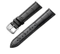 QTYQWC Leather Watch with Men's and Women's Pin Basketball Small Bracelet Accessories Strap(White-Dinosaur Doodle4,17mm)