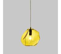 QTYQWC Modern - Colored Stone Glass Chandelier European Simple Single Head Pendant Lights Personality Home Restaurant Showcase Lighting Ceiling Lamps Modern Chandeliers,Chandelier