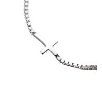 QTYQWC New 2026 Unisex 925 Solid Sterling Silver Womens Luxury Cross Bracelet For Women Men Daugther Birthday Fine S925 Jewelry Set Decoration With You Accessories Trendy For Women And Men
