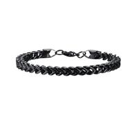 QTYQWC New 2026 Unisex Bali Stainless Steel Foxtail Franco Chain Bracelet For Men Jewelry Findings 6-6.7Mm Wide Fashion Trendy Accessories Creative Gift For Women And Men