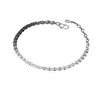 QTYQWC New 2026 Unisex Real 925 Sterling Silver Simple Hollow Out Fashion Bracelet Chain For Women Valentine's Day Party Gift Female Decoration Jewelry Luxury With You Accessories Trendy Best And Men