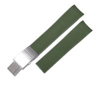 QTYQWC Rubber Silicone Watch Strap for master Conquest HydroConquest L3 Watchband 21mm Waterproof Watchband