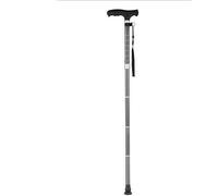 QTYQWC Telescopic Non Slip Crutches Crutches Elderly Crutch Four-Legged Cane Folding Ultralight Portable Walking Stick with LED Light Aluminum Alloy Outdoor Antis Crutches for A