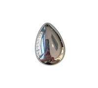 QTYQWC Terahertz Natural Stone Pendant Water Drop Pendants Necklace Energy Powerful Stone Couple Fashion Jewelry