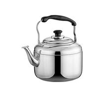 QTYQWC Whistling Tea Kettle Stainless Steel Silver Teapot, with Ergonomic Handle Large Capacity, Suitable for Stove Top Octopus feet