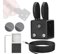 QU-2020A Dual Paddle Key Magnetic Adsorption Base for Morse Code Communication Shortwave Radios