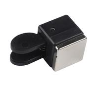 QU-21C CW Key for Shortwave Radio, Double-Paddle Morse Key with ABS Body and Magnetic Base, Compact Lightweight Design for Ham Radio DIY