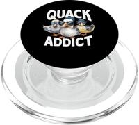 Quack Addict Funny Mallard Duck Lover PopSockets PopGrip for MagSafe