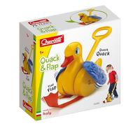 Quercetti Quack & Flap Duck Cute Push Along Toy Toddler First Walks Walking Aid