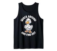 Quack Around and Find Out Zero Tolerance for People Tank Top
