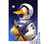 Quack Attack 1000-Piece Jigsaw Puzzle for Adults, 70x50cm/1000pcs, Screen-Free Activity, Relaxing Indoor Time And Puzzle Lovers