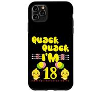 Quack Quack I'm 18 Farm Duck Theme Party 18th Year Birthday Case for iPhone 11 Pro Max