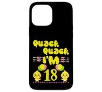 Quack Quack I'm 18 Farm Duck Theme Party 18th Year Birthday Case for iPhone 13 Pro Max