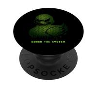 Quack The System Binary Code Duck Programmer Cybersecurity PopSockets Adhesive PopGrip
