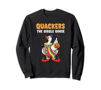 Quackers The Giggle Goose Funny Clown Costume Sweatshirt