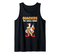 Quackers The Giggle Goose Funny Clown Costume Tank Top
