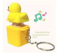 Quacking Duck Fidget - Duck Keyboard Fidget Toy | Ducks decompresion Sound Keychain | Ducks Keyboard Keycaps | Sensory Toys Stress Reliever or Fidgeting and Passing Time
