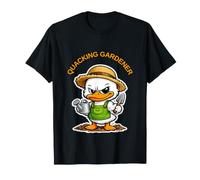 Quacking Gardener Funny Duck Gardening Design T-Shirt