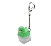 Quacking Resin Keycap Keychain Accessory Stress Relief Sensory Toy for Computer Keyboards Lovers Gift Therapeutic Keycap for Work