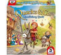 Schmidt, Quacks and Co, Quedlinburg Dash, Puzzle, Ages 6+, 2-4 Players, 25 Minutes Playing Time