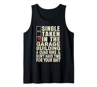 Quad Bike Mechanic Gift Funny Quad Quad Singles Quote Tank Top